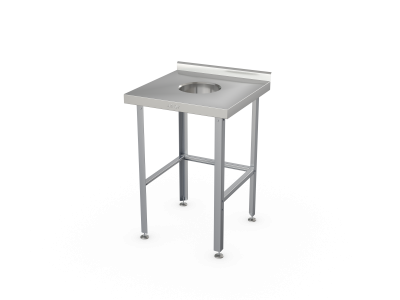 Стол пристенный для отходов сро-с-1- 600.600-02 (СРО-3/ 600)