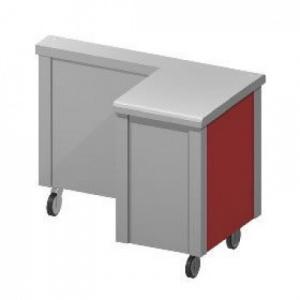 Прилавок для кассы Emainox правый 8Cdx15