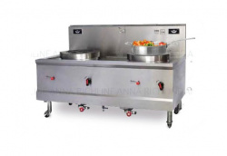 Стимер индукционный Ecokitchen Ind-D0P-G12*2Al для риса, овощей и круп