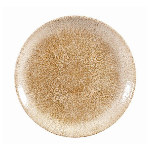 Тарелка мелкая 21,7СМ, без борта, цвет Raku Garnet Orange, Studio Prints Rkgoevp81