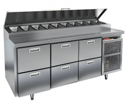 Стол для пиццы охлаждающий PZ1-222/GN (1/3H) Hicold (+2+10), 6 ящиков, 1835х700х850мм – купить в RuOborudovanie.ru с доставкой до двери Купить стол для пиццы охлаждающий pz1-222/gn (1/3h) hicold (+2+10), 6 ящиков, 1835х700х850мм – цена от завода, доставка до двери | RuOborudovanie.ru